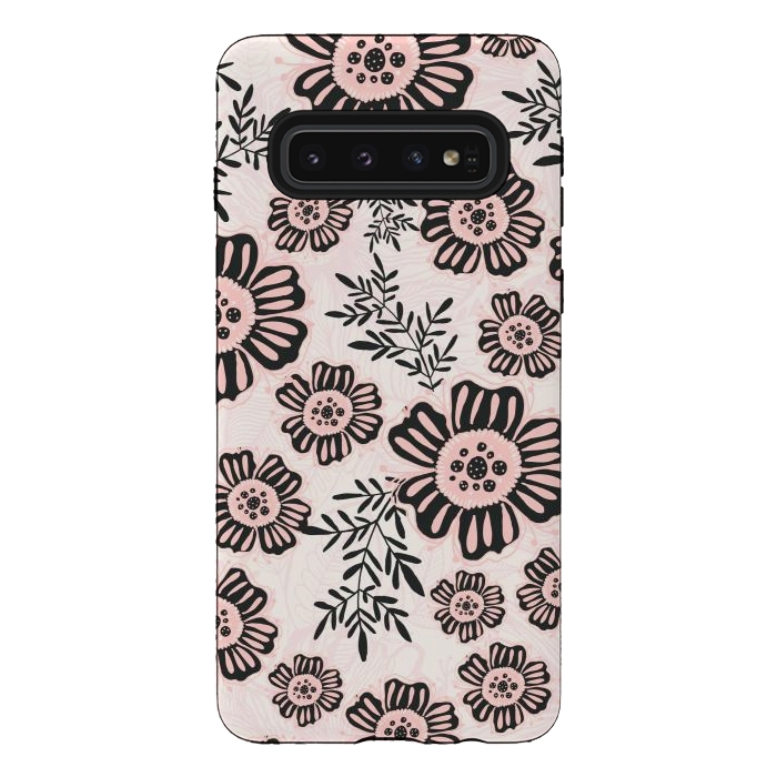 Galaxy S10 StrongFit Happiness by Rose Halsey