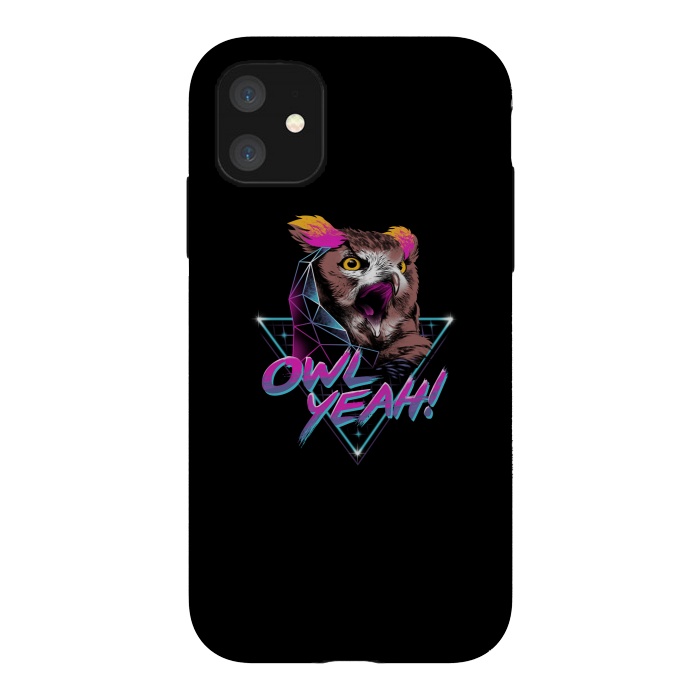 iPhone 11 StrongFit Owl Yeah! by Vincent Patrick Trinidad