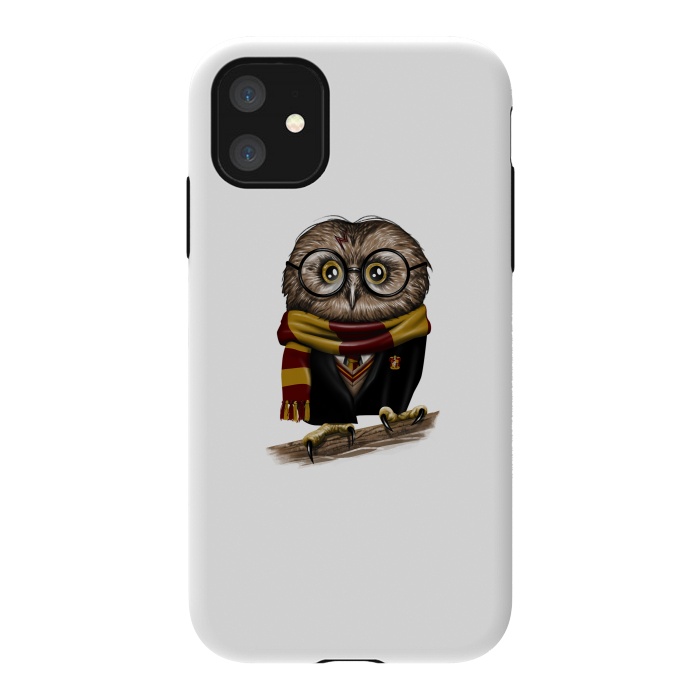 iPhone 11 StrongFit Owly Potter by Vincent Patrick Trinidad