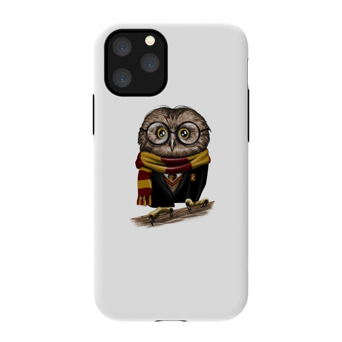 iPhone 11 Pro StrongFit Owly Potter by Vincent Patrick Trinidad