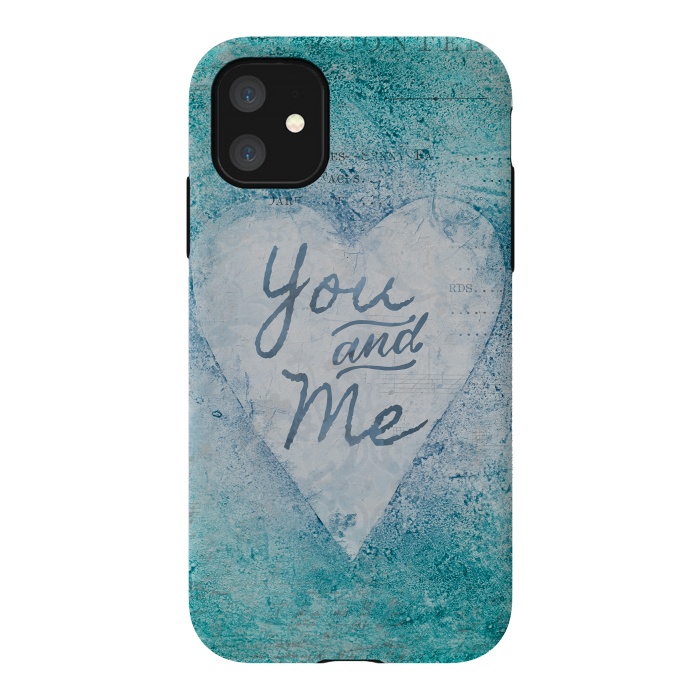 iPhone 11 StrongFit You And Me Love Heart by Andrea Haase