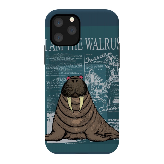 iPhone 11 Pro StrongFit I am the walrus by Mangulica
