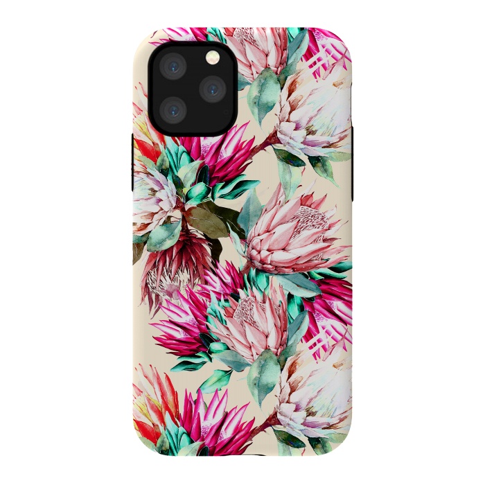 iPhone 11 Pro StrongFit King proteas bloom II by Mmartabc
