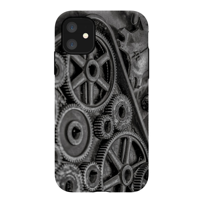 iPhone 11 StrongFit Steampunk Gear by Andrea Haase