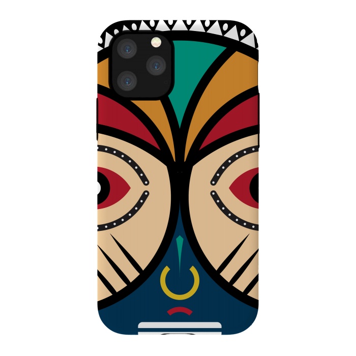 iPhone 11 Pro StrongFit Pende tribal Mask by TMSarts