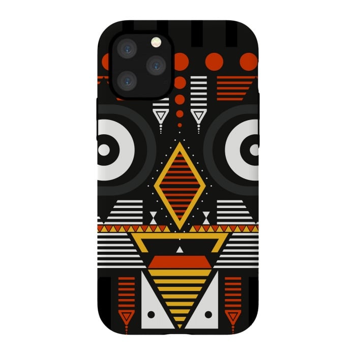iPhone 11 Pro StrongFit bobo tribal mask by TMSarts