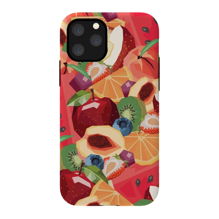 iPhone 11 Pro StrongFit TuttiFrutti by Diana Guedez