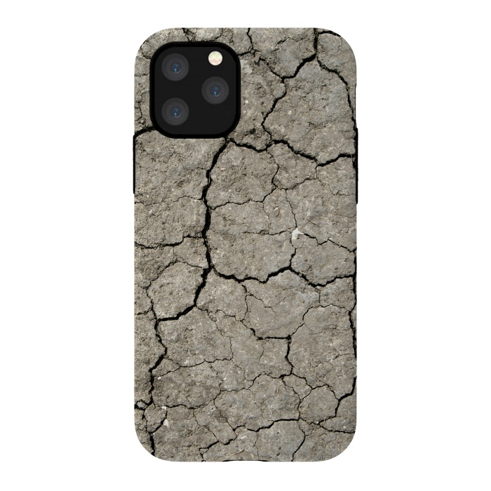 iPhone 11 Pro StrongFit Dried-out Cracked Soil by Andrea Haase