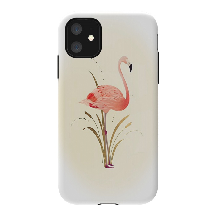 iPhone 11 StrongFit Flamingo Dream by Joanna Vog