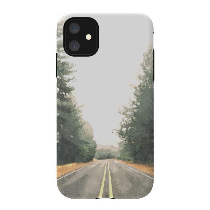iPhone 11 StrongFit Road Illustration by Alemi