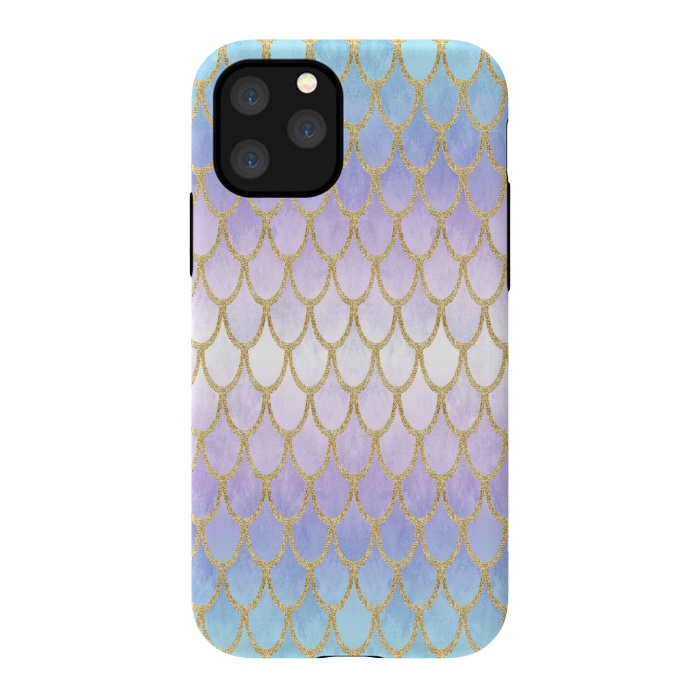 iPhone 11 Pro StrongFit Pretty Mermaid Scales 06 by Angelika Parker