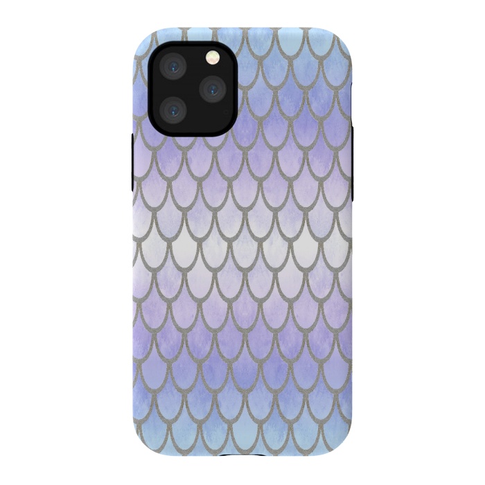 iPhone 11 Pro StrongFit Pretty Mermaid Scales 01 by Angelika Parker