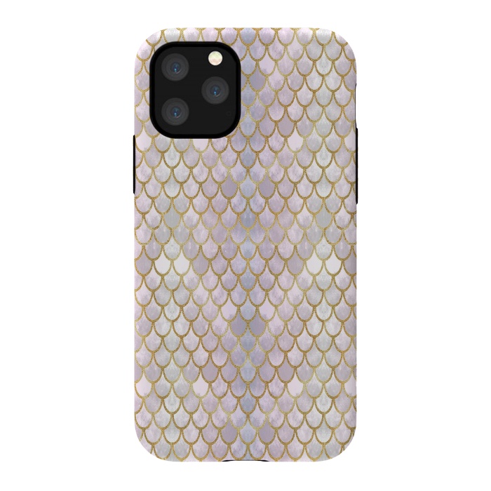iPhone 11 Pro StrongFit Pretty Mermaid Scales 40 by Angelika Parker