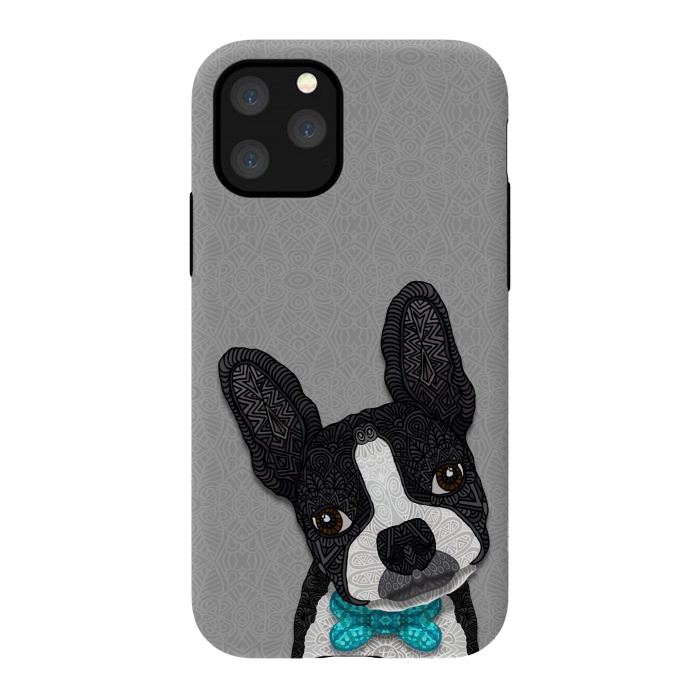 iPhone 11 Pro StrongFit Bow Tie Boston by Angelika Parker