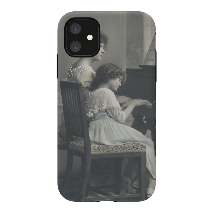 iPhone 11 StrongFit Two Beautiful Sisters On The  Piano by Andrea Haase