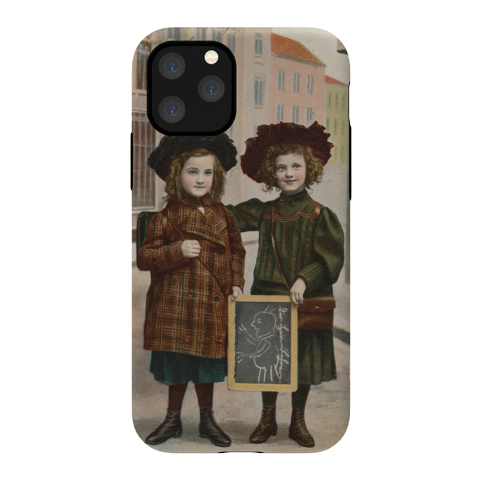 iPhone 11 Pro StrongFit Vintage School Girls by Andrea Haase