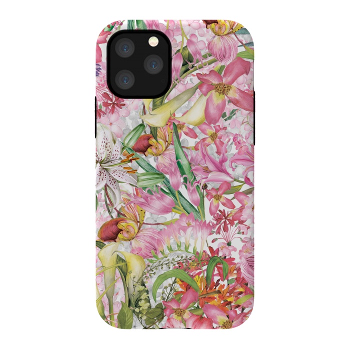 iPhone 11 Pro StrongFit Flower Jungle by  Utart