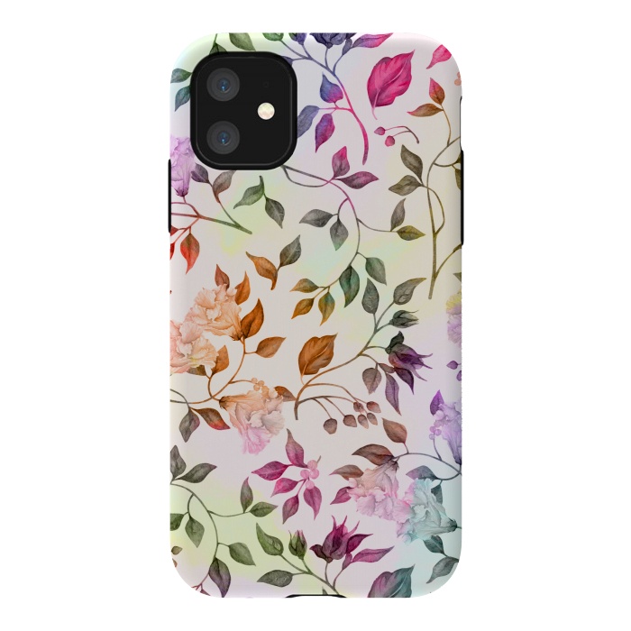 iPhone 11 StrongFit Jhumri Tropical by Creativeaxle