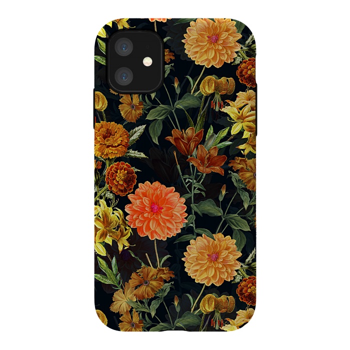 iPhone 11 StrongFit Yellow Sun Flowers by  Utart