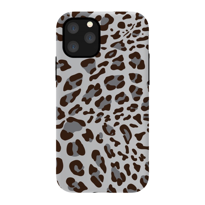 iPhone 11 Pro StrongFit Leopard Texture 3 by Bledi