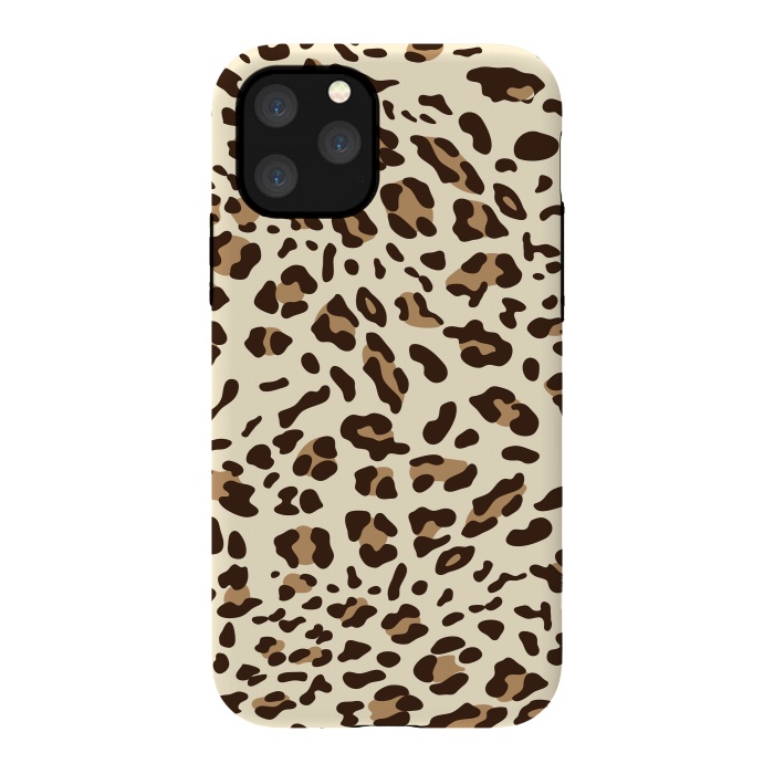 iPhone 11 Pro StrongFit Leopard Texture 4 by Bledi