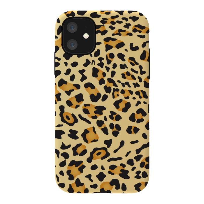 iPhone 11 StrongFit Leopard Texture 5 by Bledi