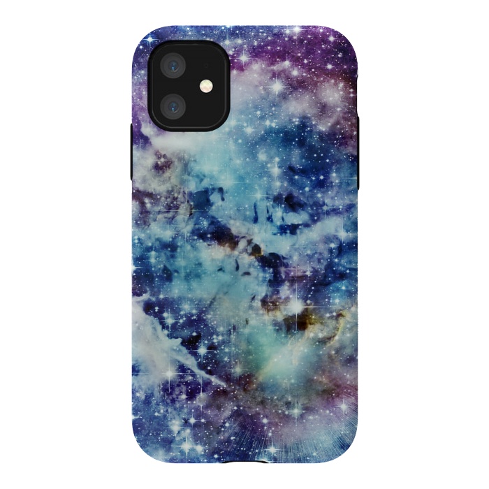 iPhone 11 StrongFit Galaxy stars by Jms