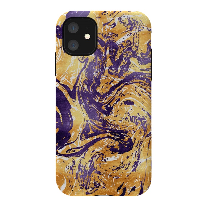 iPhone 11 StrongFit Abstract Marble by Art Design Works