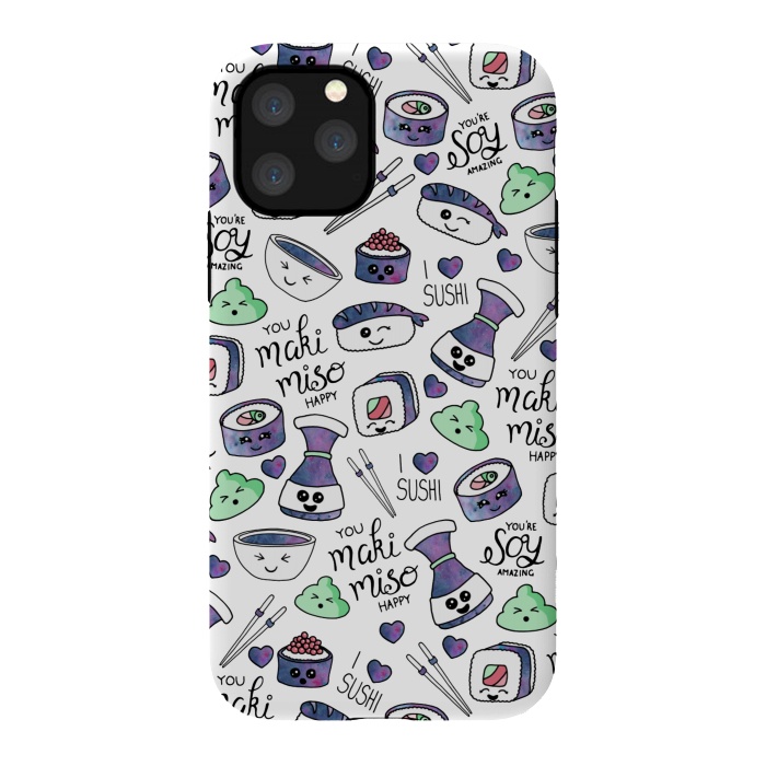 iPhone 11 Pro StrongFit Galaxy Sushi by gingerlique
