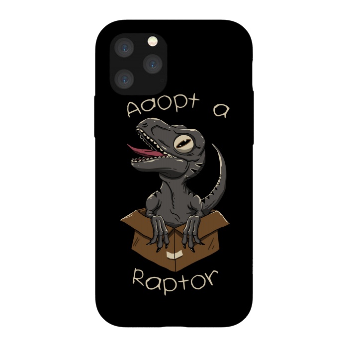 iPhone 11 Pro StrongFit Adopt a Raptor by Vincent Patrick Trinidad