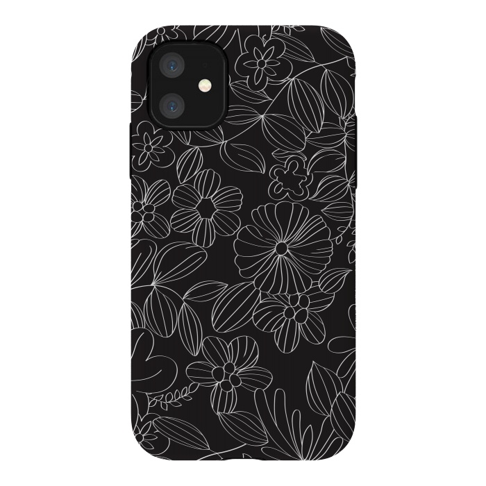 iPhone 11 StrongFit My Flower Design V by Bledi