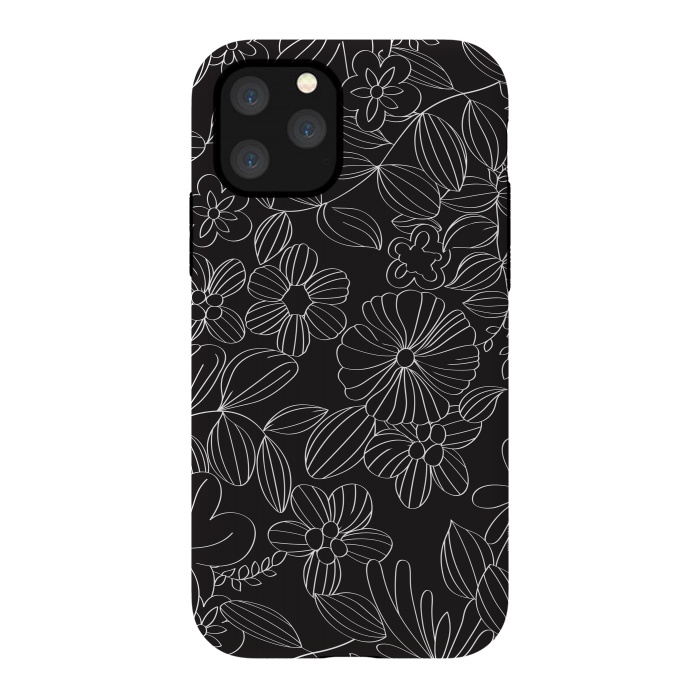 iPhone 11 Pro StrongFit My Flower Design V by Bledi