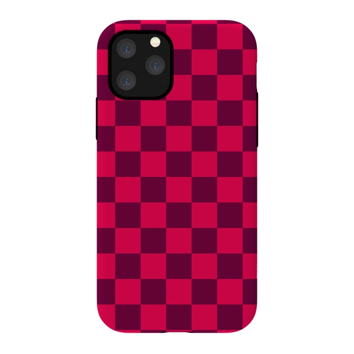 iPhone 11 Pro StrongFit Checkered Pattern IV by Art Design Works