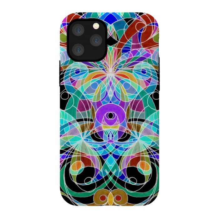 iPhone 11 Pro StrongFit Ethnic Style G11 by Medusa GraphicArt