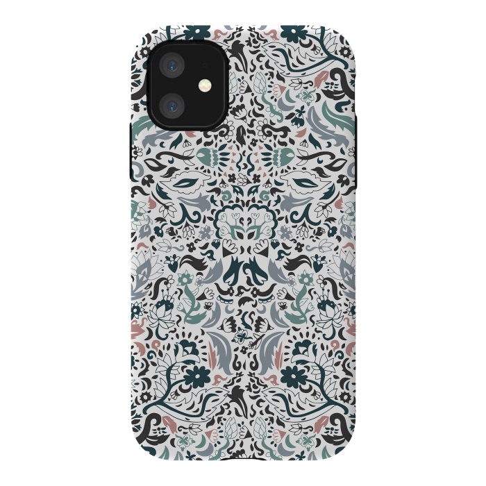 iPhone 11 StrongFit Persian Dreams by Pom Graphic Design
