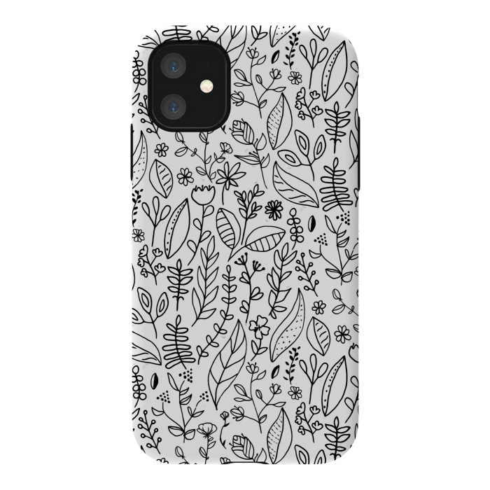 iPhone 11 StrongFit Nature Doodle  by Tigatiga