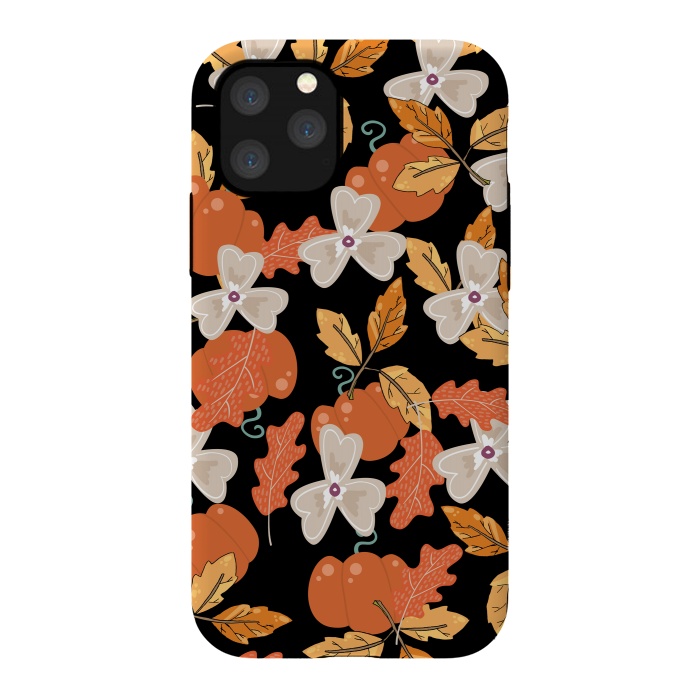 iPhone 11 Pro StrongFit Pumpkin and Spice by Allgirls Studio