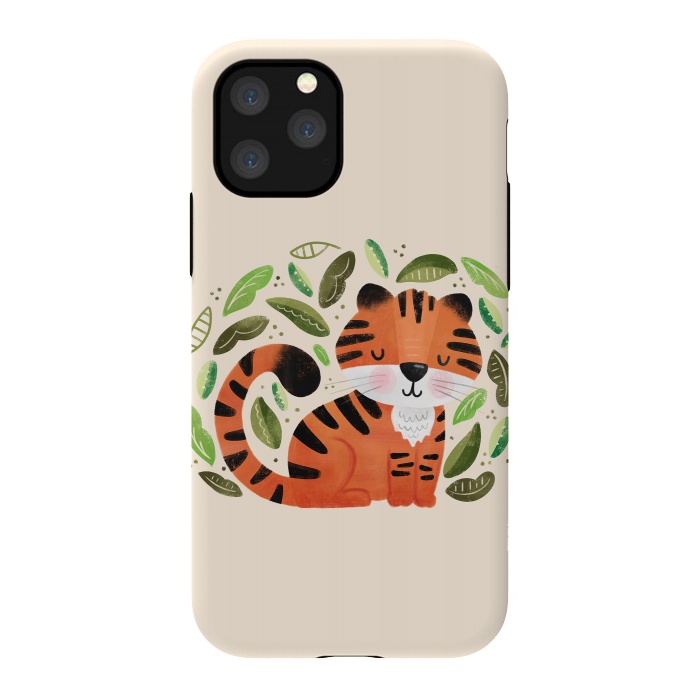 iPhone 11 Pro StrongFit Tiger Cutie by Noonday Design