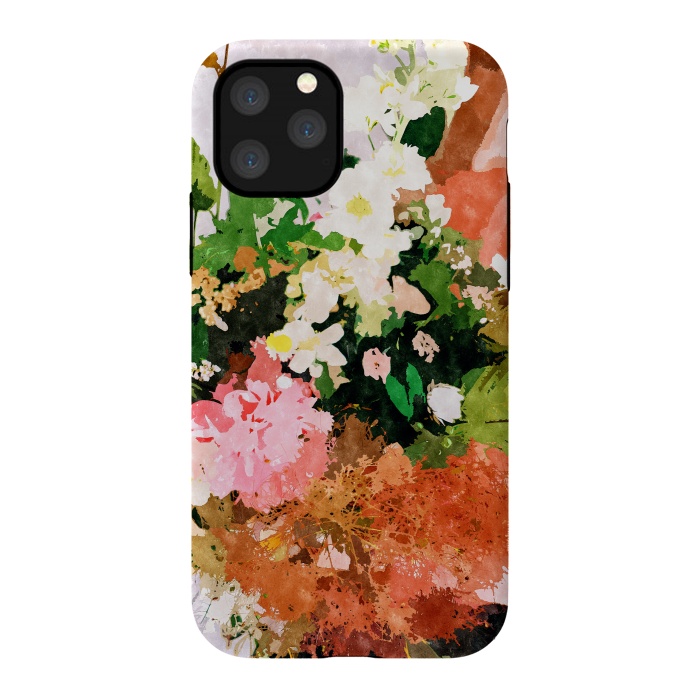 iPhone 11 Pro StrongFit Floral Gift || by Uma Prabhakar Gokhale