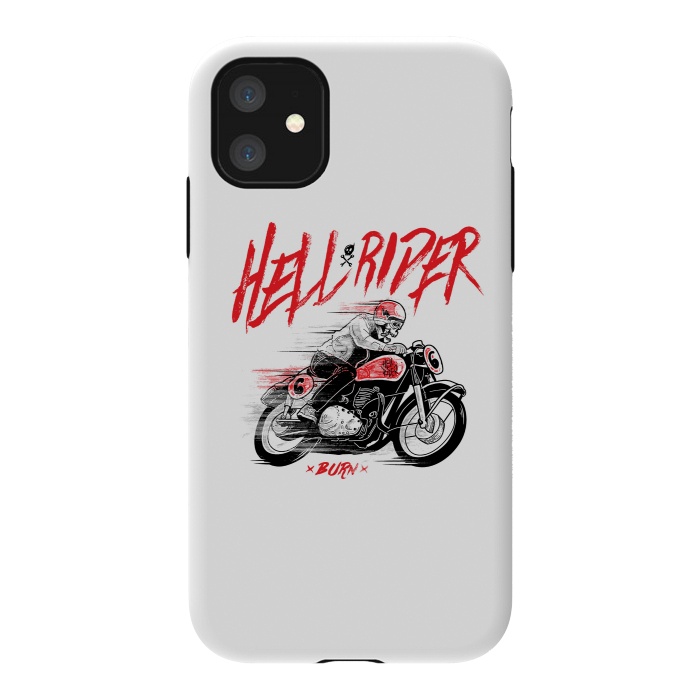 iPhone 11 StrongFit Hell Rider by Afif Quilimo