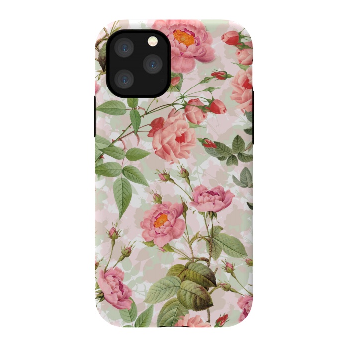 iPhone 11 Pro StrongFit Cute Vintage Roses by  Utart