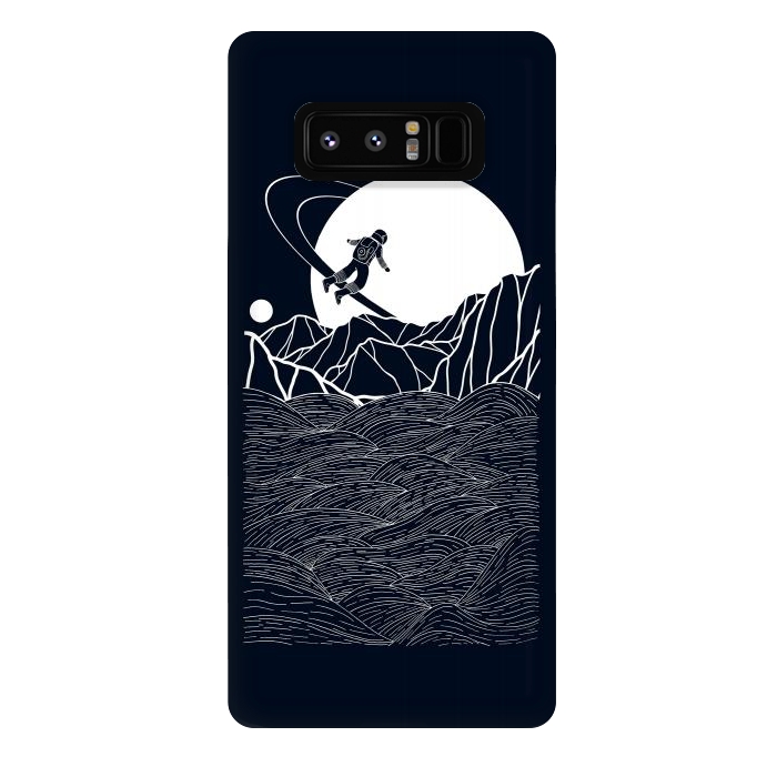 Galaxy Note 8 StrongFit Space sea by Steve Wade (Swade)