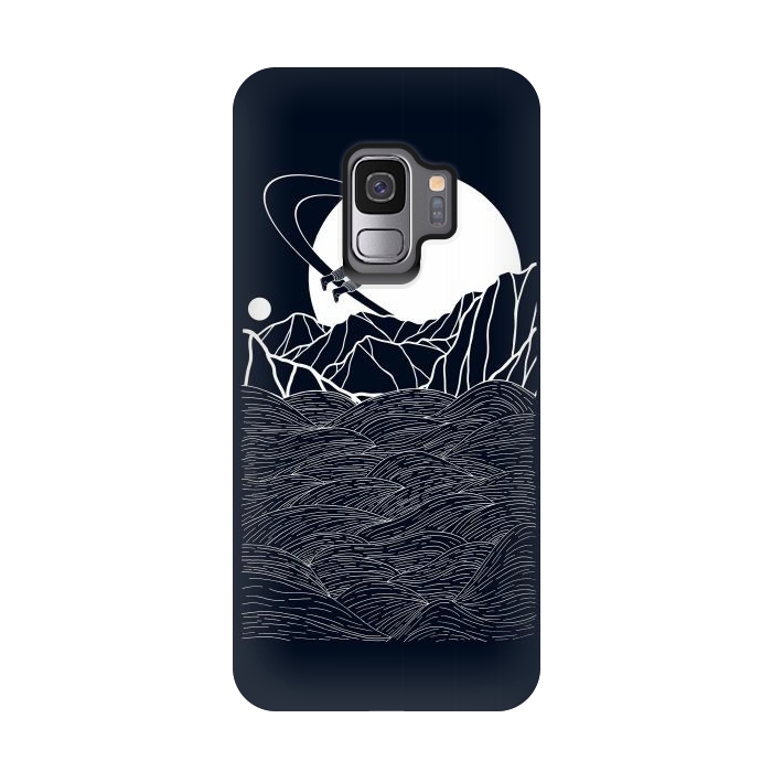 Galaxy S9 StrongFit Space sea by Steve Wade (Swade)
