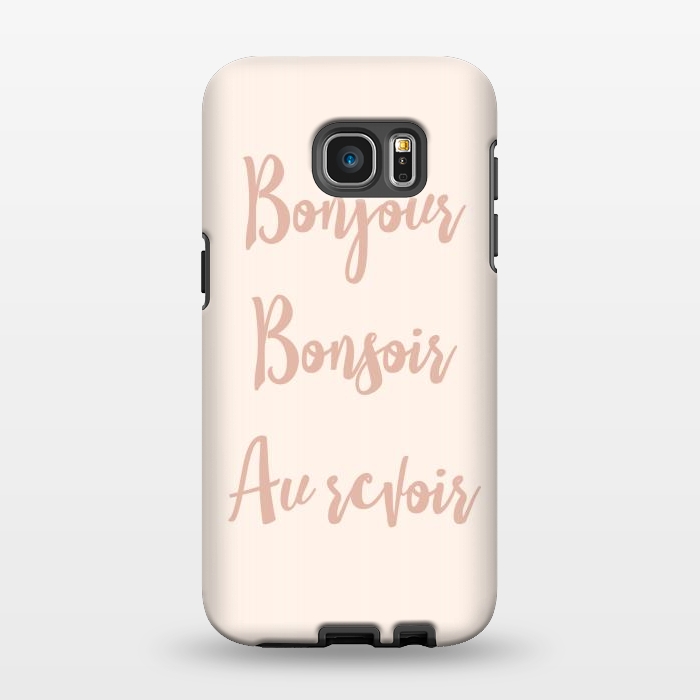 Galaxy S7 EDGE StrongFit Bonjour by Martina
