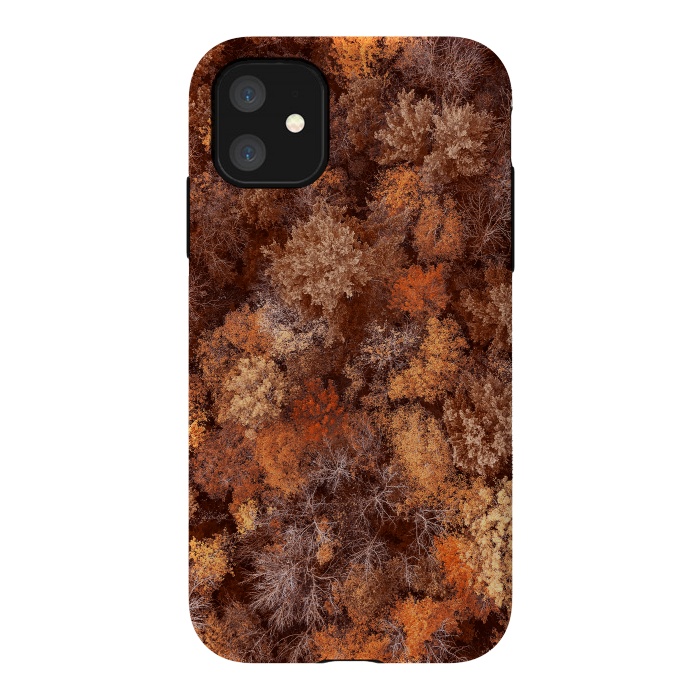 iPhone 11 StrongFit Abstract Forest II by Art Design Works