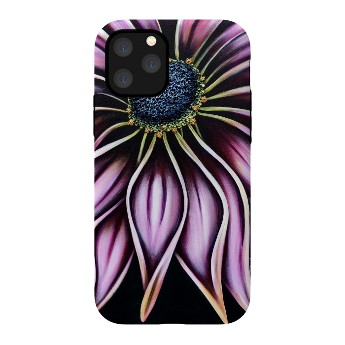 iPhone 11 Pro StrongFit Wild Cone Flower by Denise Cassidy Wood