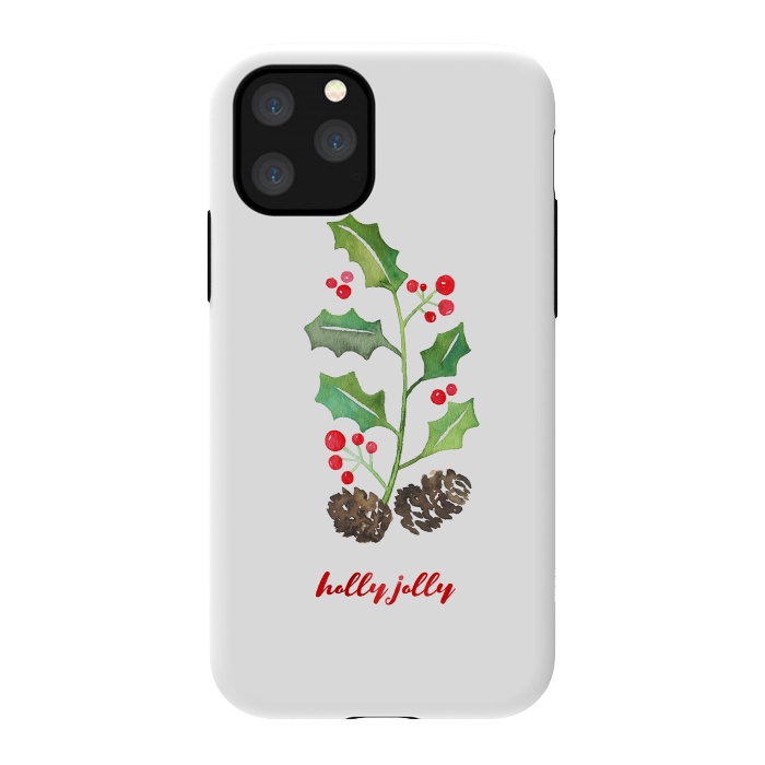 iPhone 11 Pro StrongFit Holly Jolly by Noonday Design