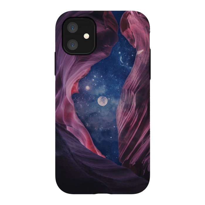 iPhone 11 StrongFit Grand Canyon with Space Collage by Art Design Works