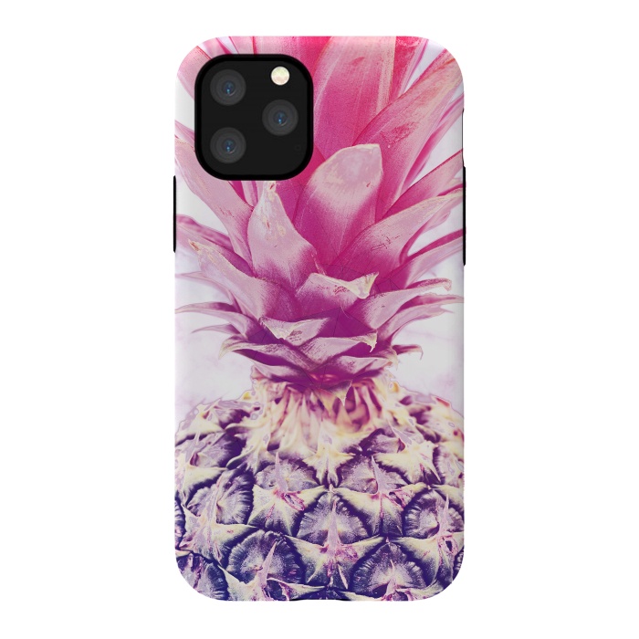 iPhone 11 Pro StrongFit Pink pineapple by Oana 