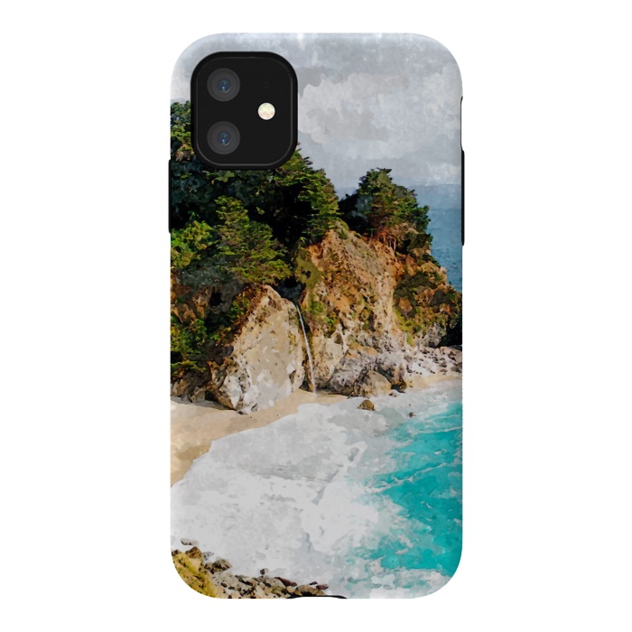 iPhone 11 StrongFit Silent Island by Creativeaxle